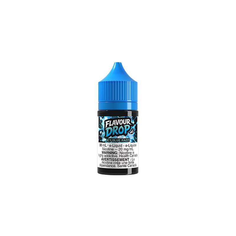 FLAVOUR DROP 20MG 30ML Nicotine Salt E-Liquid Icy Blue Razz